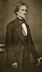Jefferson Davis, President of the Southern Confederacy, 1859-60